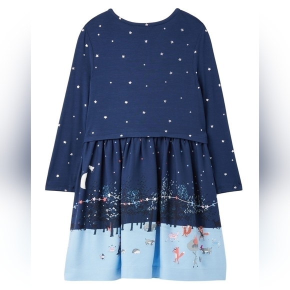 JOULES | Blue Merrie Mock Layer Dress - Picture 2 of 9